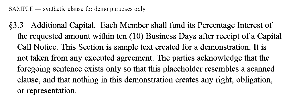 JVA-052 clause