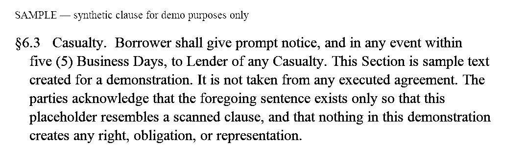LN-073 clause