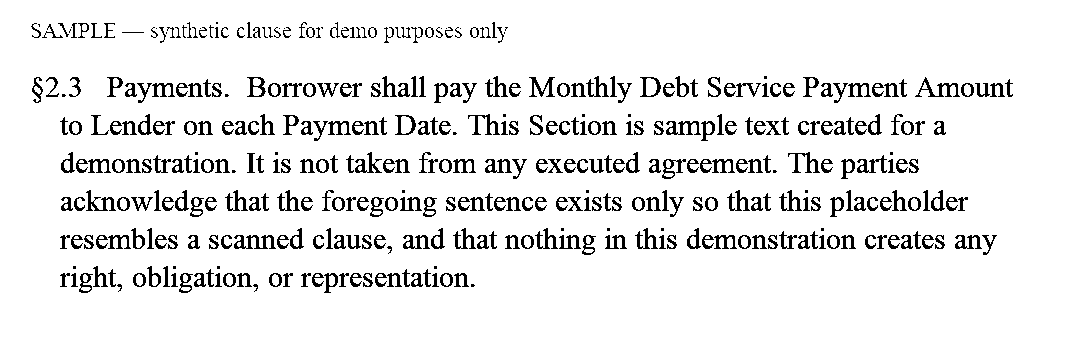 LN-104 clause